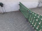 Houten poort, Ophalen, Gebruikt, Hout