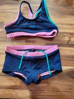 Roze/blauwe bikini mt 116, Kinderen en Baby's, Ophalen of Verzenden, Zo goed als nieuw
