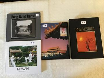 4 boeken : Hong Kong, Malaysia, Taiwan & Verboden Stad beschikbaar voor biedingen
