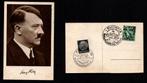 POSTKAART ADOLF HITLER 1938 DUITSLAND 3E RIJK, Verzamelen, Verzenden, Landmacht, Foto of Poster