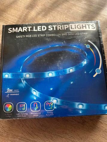 Smart led strip lights 20m  5050 RGB, Enlèvement ou Envoi, LED