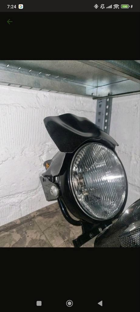 Carbon windscherm voor Ducati Monster, Motoren, Onderdelen | Ducati, Ophalen of Verzenden