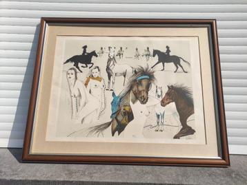 lithographie signe heine beschikbaar voor biedingen