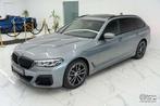 BMW 518 d touring M-pack! Full, Pano, Camera, Trekhaak!, Automaat, 4 cilinders, Leder, Bedrijf
