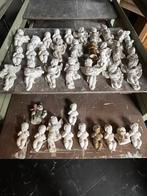Beeldjes engeltjes in plaaster 37 stuks, Antiek en Kunst, Ophalen of Verzenden