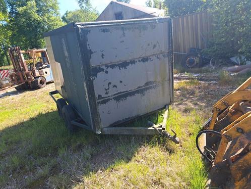 Remorc dubbelasser.aanhangwagen., Auto diversen, Aanhangers en Bagagewagens, Gebruikt, Ophalen