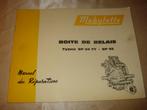 MOBYLETTE Ancien Manuel des Réparations Boîte de Relais SP93, Ophalen of Verzenden, Overige merken