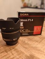 Sigma 30mm F1.4 DC HSM - Nikon, Audio, Tv en Foto, Gebruikt, Ophalen of Verzenden