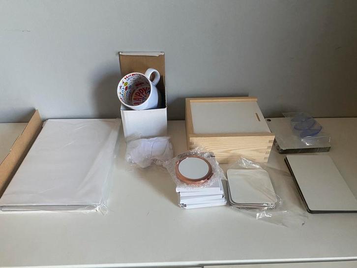 Sublimatie en plotter blanco’s, Hobby en Vrije tijd, Knutselen, Nieuw, Ophalen of Verzenden