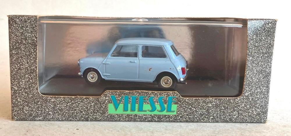 Austin Seven Mini MK1 1959 blauw Vitesse 570., Hobby en Vrije tijd, Ophalen of Verzenden, Zo goed als nieuw, Auto, Overige merken
