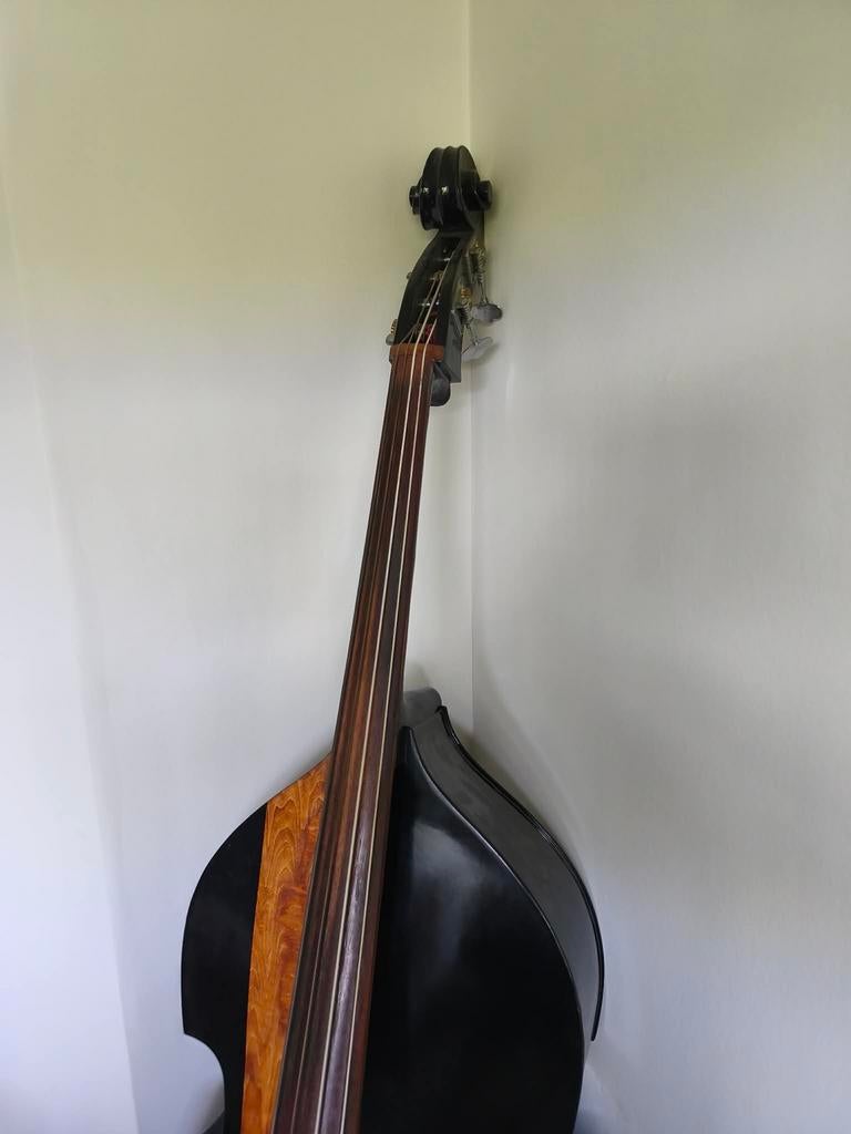 Contrabas te koop – mooie staat, Musique & Instruments, Instruments à corde | Guitares | Basses, Enlèvement, Comme neuf