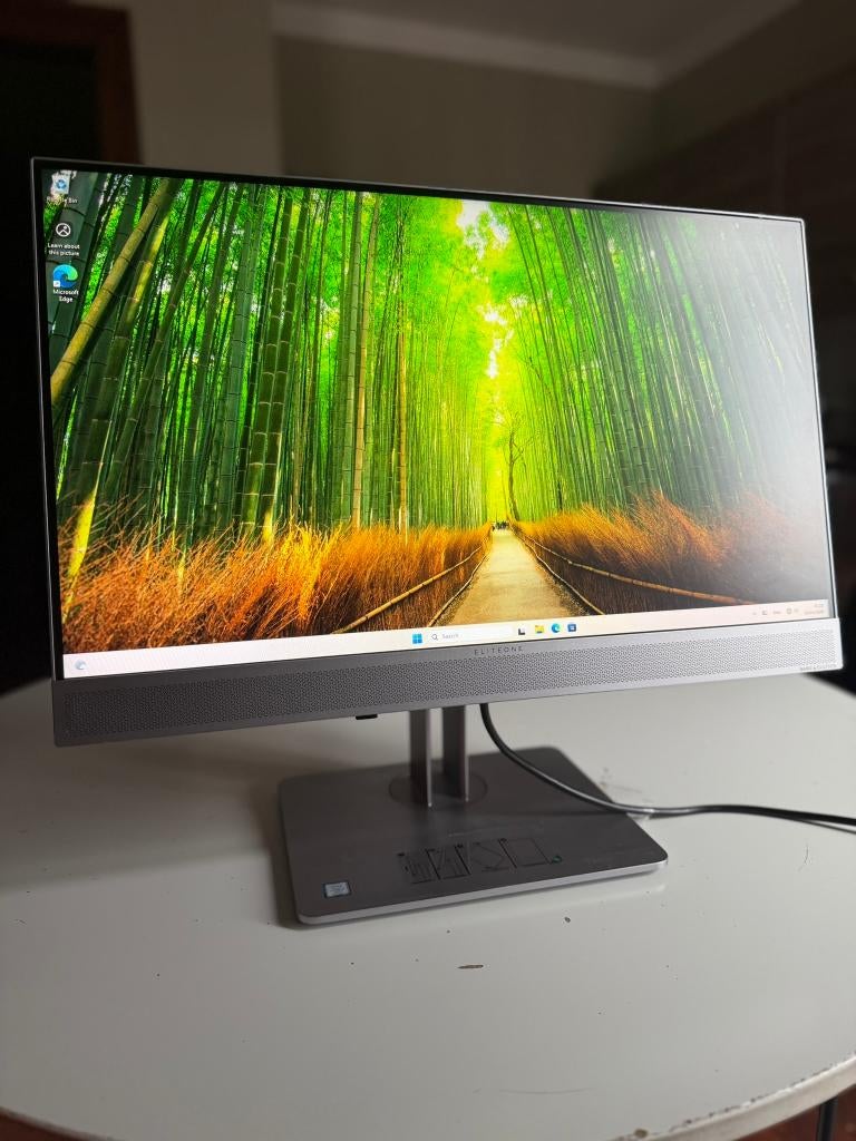 HP EliteOne 800 G5 All-in-One 23.8 – Windows 11 Pro, Computers en Software, 256 GB, 2 tot 3 Ghz, Met monitor, 8 GB