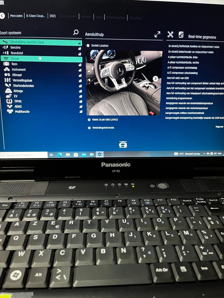 Panasonic zelf uw auto uitlezen koopje, Ophalen of Verzenden, Zo goed als nieuw