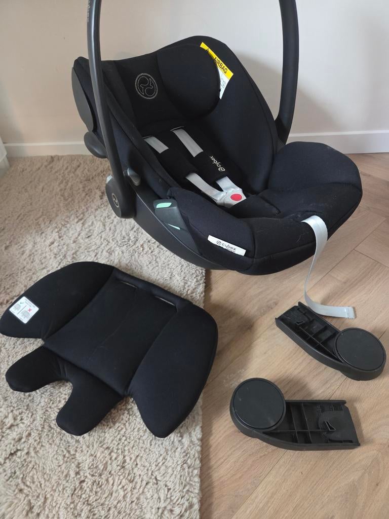 Cybex Cloud G zwart inclusief adapters voor Cybex, Enlèvement