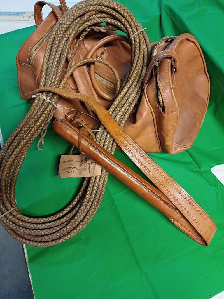 Cowboy en western accessoires authentiek, Dieren en Toebehoren, Paarden en Pony's | Zadels, Zo goed als nieuw, Western, Ophalen of Verzenden