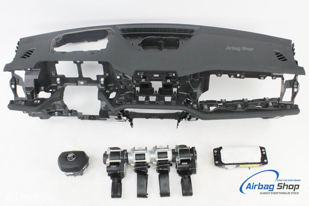 Airbag kit Tableau de bord noir HUD Skoda Kodiaq 2024-…