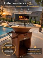 Brasero SANA + accessoires compris 🎁( Barbecue aux bois ), Enlèvement, Neuf
