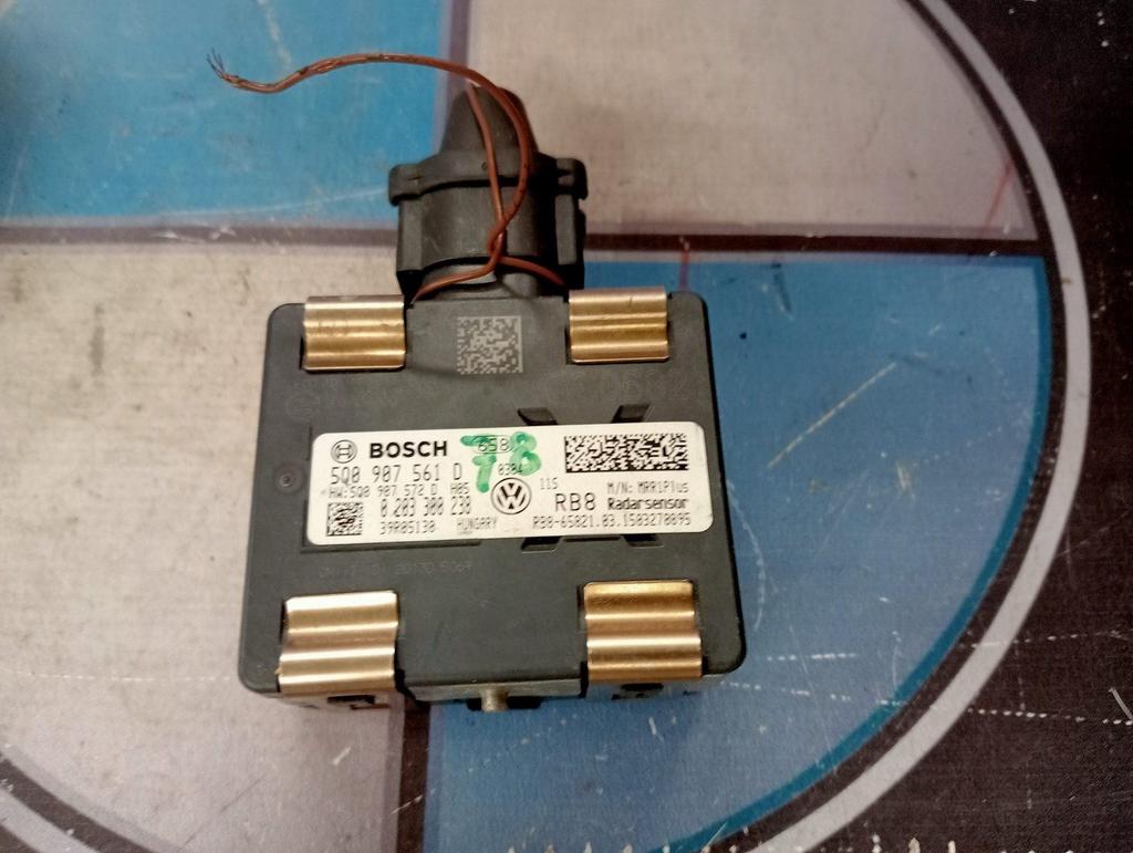 183695VW Passat B8 GTE ACC Radar Sensor 3Q0907561B, Gebruikt, -, Volkswagen, -