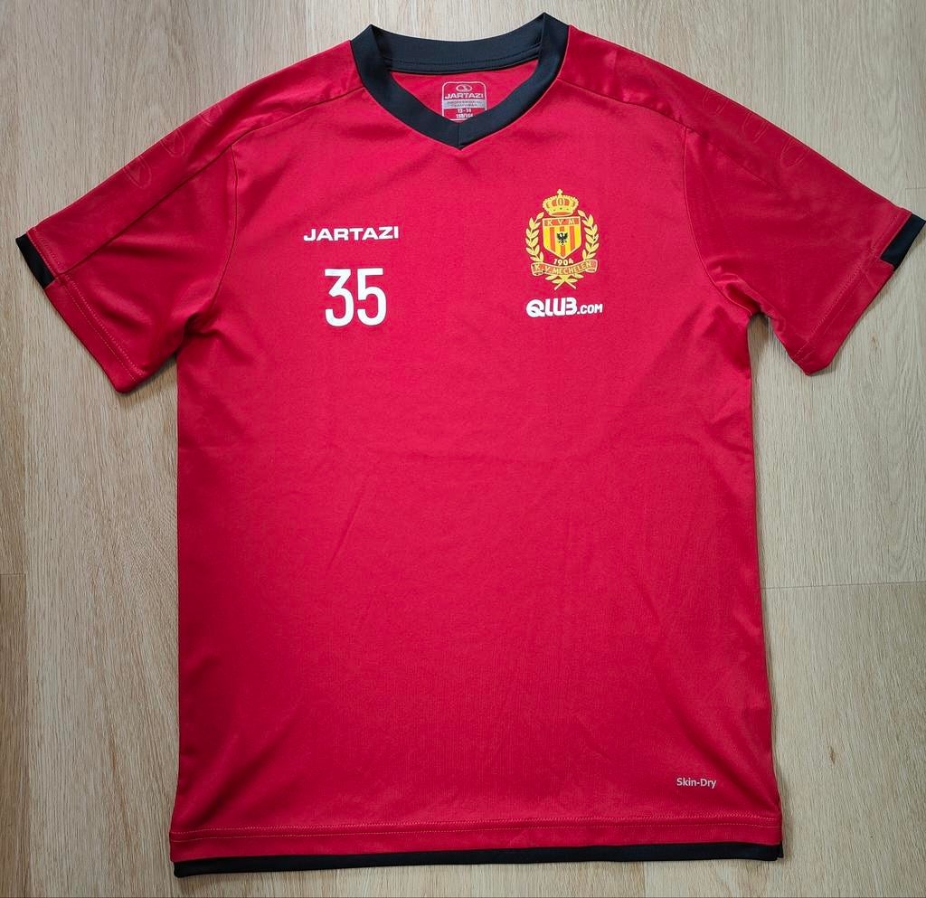 Outfit (shirt + short) KV Mechelen, Enlèvement ou Envoi, Utilisé, Set