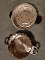 2 Passoires à casseroles 20 et 22 cm, Enlèvement ou Envoi, Utilisé, Autres types