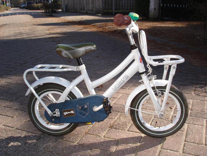 Volare Urban Jeans Wit Jan Smit 12 inch., Fietsen en Brommers, Fietsen | Kinderfietsjes, Gebruikt, Minder dan 16 inch, Ophalen