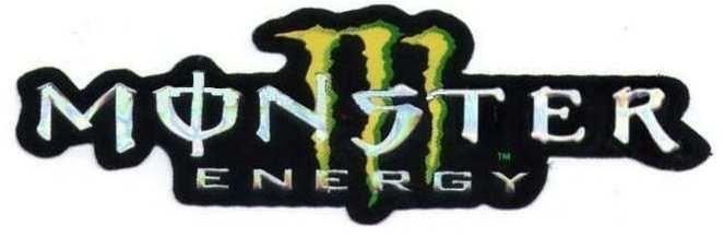 Monster Energy metallic sticker #5, Motos, Accessoires | Autocollants, Envoi