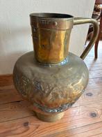 Oude koperen hoeve melkkan, Ophalen