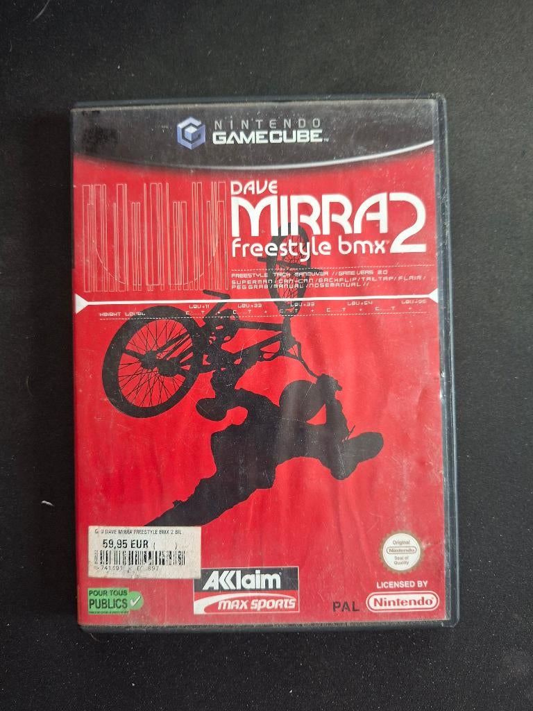 Dave Mirra Freestyle BMX 2 - Nintendo GameCube (CIB), Envoi, Utilisé, Sport
