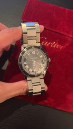 Cartier Ronde Croisière - Cadran noir - montre uniquement, Montre-bracelet, Autres marques, Enlèvement ou Envoi, Acier