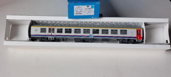 SNCB/NMBS OS.KAR EN NIEUWE LOOK*HO*DC 3004, Hobby en Vrije tijd, Modeltreinen | H0, Gebruikt, Treinset, Gelijkstroom, Overige merken