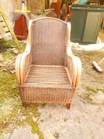 rieten zetel zonder kussen, Tuin en Terras, Ophalen, Gebruikt, Rotan