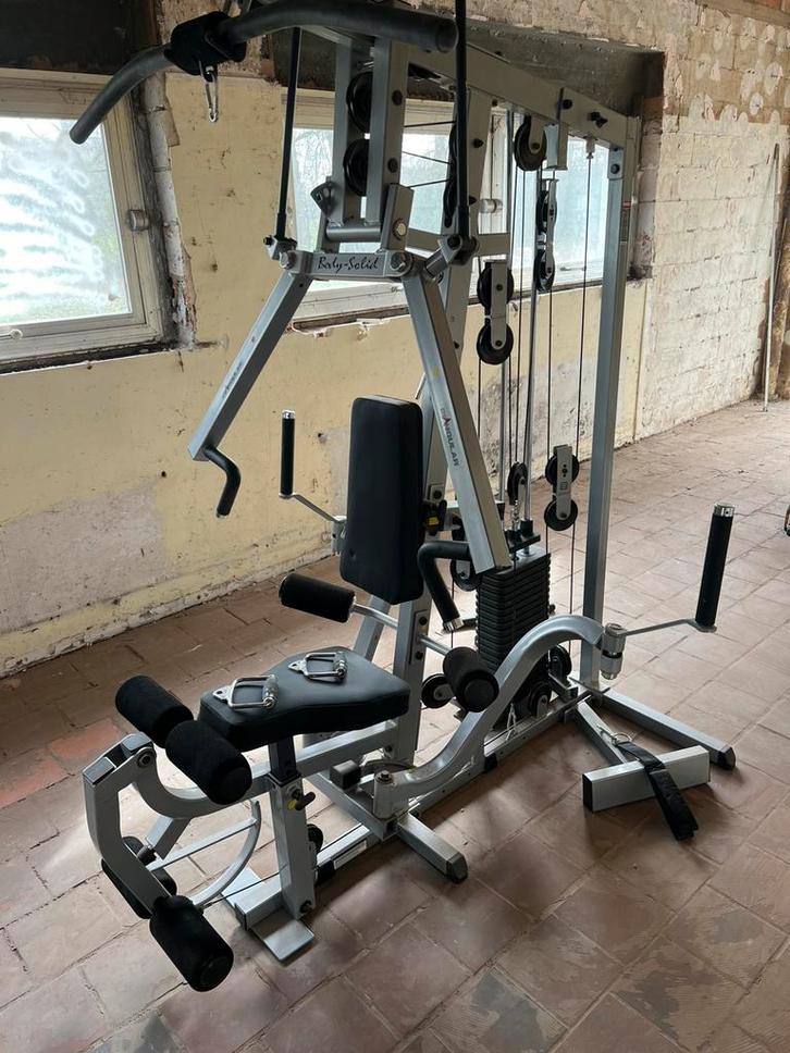 Home gym / fitness toestel te koop, Sport en Fitness, Fitnessmaterialen, Zo goed als nieuw, Armen, Benen, Borst, Buik, Rug, Ophalen