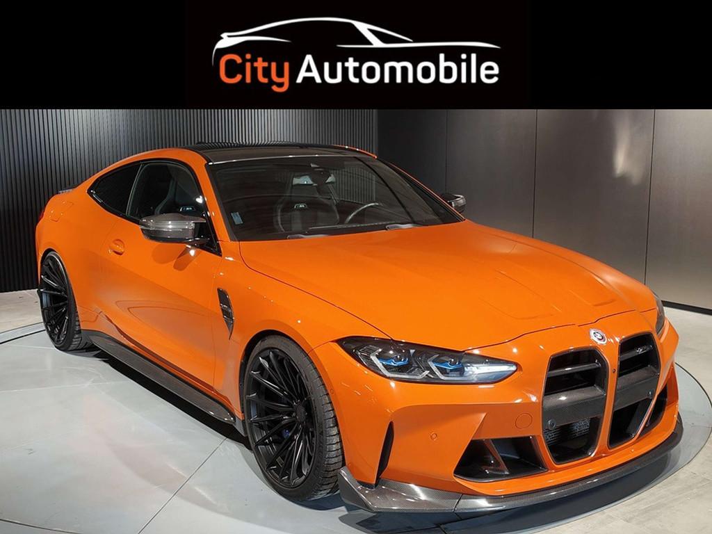 BMW M4 M4 COMPETITION XDRIVE PACK CARBON CAMERA 360 H&K, Autos, Cuir, Achat, 375 kW, Autres couleurs