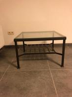 table salon carrée en très bon, Moins de 50 cm, Verre, 50 à 100 cm, Enlèvement