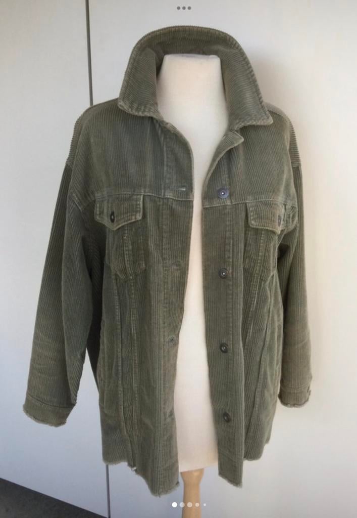 Kaki dames jack ZARA, Kleding | Dames, Ophalen of Verzenden, Zo goed als nieuw, Maat 36 (S), Groen