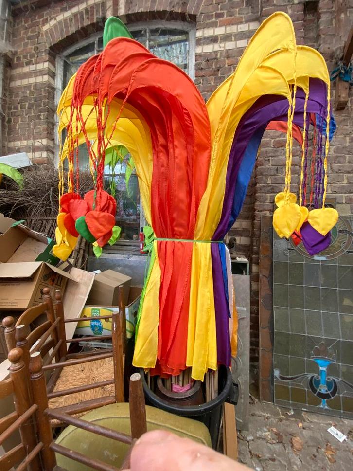 Lot de drapeaux balinais, fanions, décorations de fêtes, Divers, Drapeaux & Banderoles, Neuf, Enlèvement