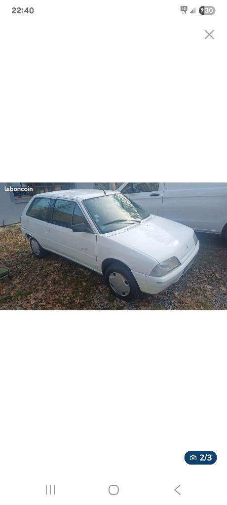 Citroen ax, Auto's, Citroën, Voorwielaandrijving, 4 zetels, Stof, Wit