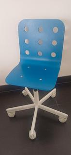 Bureau stoel junior, Maison & Meubles, Chaises de bureau, Enlèvement, Utilisé, Bleu, Chaise de bureau