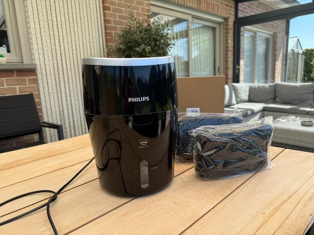 Philips HU4813 luchtbevochtiger + 2 nieuwe filters, Jardin & Terrasse, Bains à remous et Spas, Enlèvement ou Envoi, Comme neuf