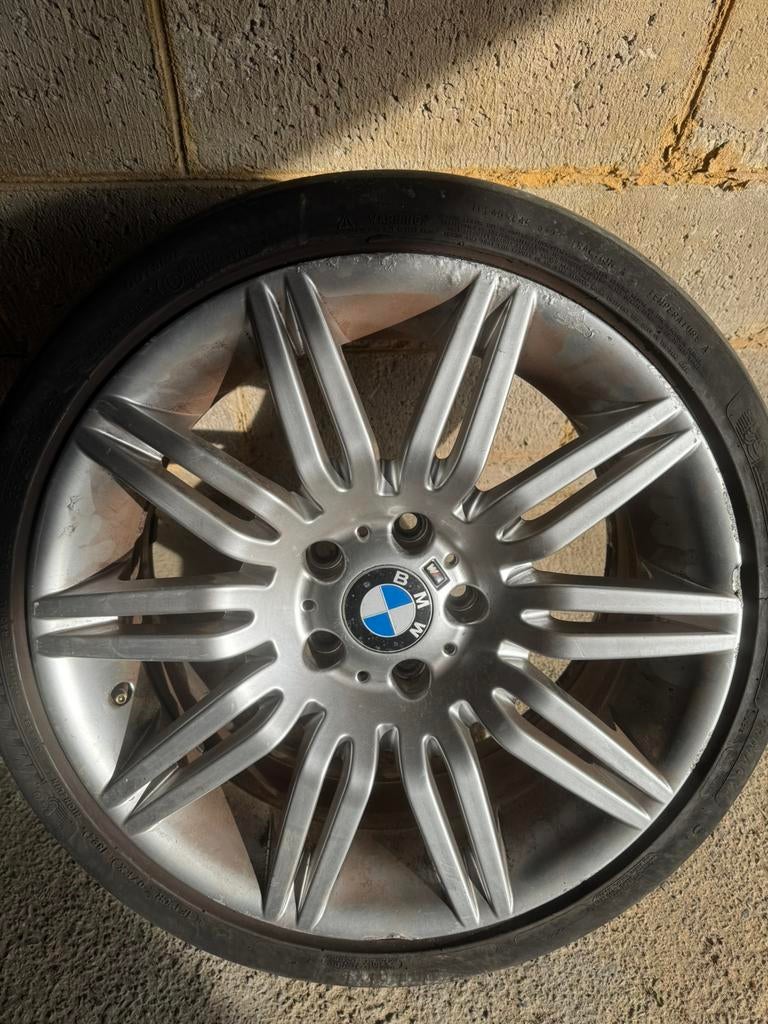 Jantes BMW 18" spyder 5x120, Autos : Pièces & Accessoires, Pneus & Jantes, Enlèvement, Pneu(s)