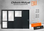 Porte Pvc Anthracite EN STOCK 350€, Bricolage & Construction, Neuf, Porte extérieure, Enlèvement, 80 à 100 cm