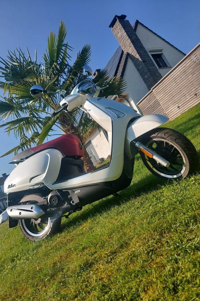 Kymco Like 50cc scooter, Fietsen en Brommers, Scooters | Kymco, Zo goed als nieuw, Like, Klasse A (25 km/u), Benzine, Ophalen