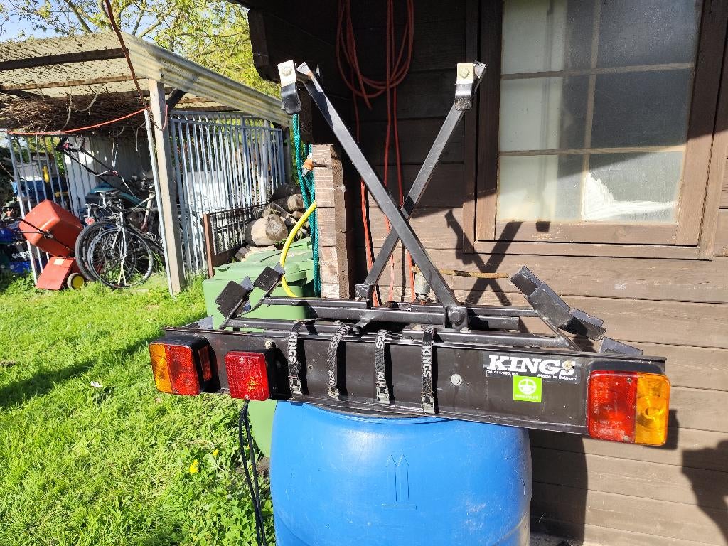 fietsendrager Kings ( 2 fietsen ), Ophalen, Gebruikt, Elektrische fiets, 2 fietsen