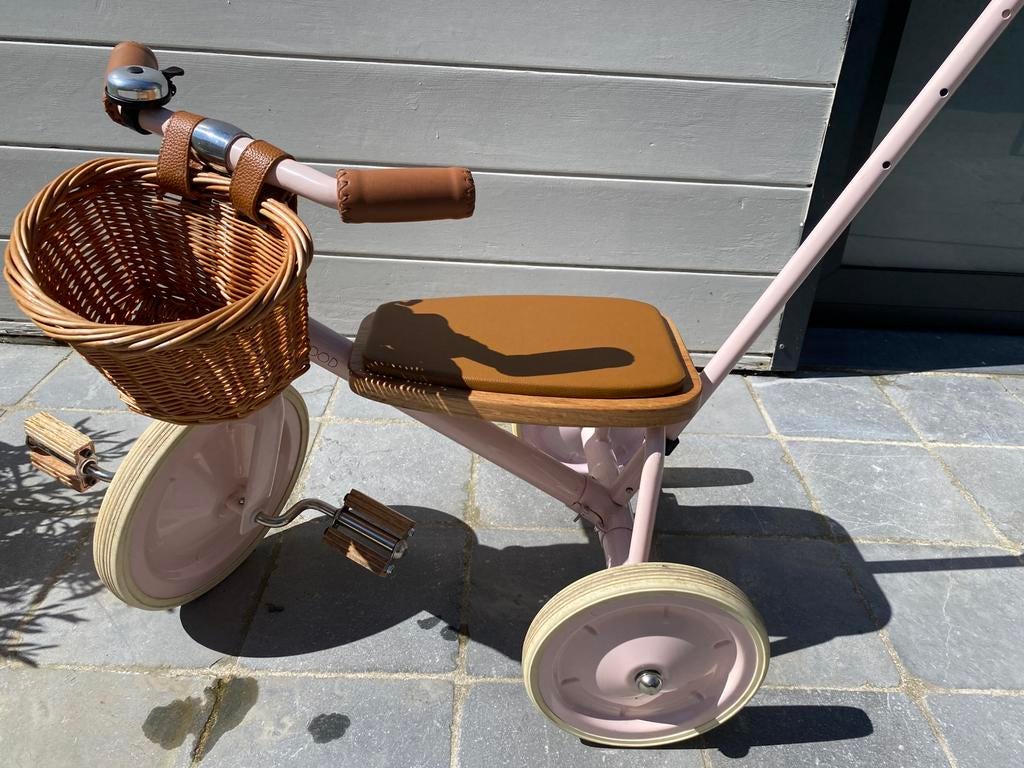 Banwood driewieler, Fietsen en Brommers, Ophalen, Gebruikt, Duwstang