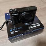 Canon POWERSHOT SX740hs Black, TV, Hi-fi & Vidéo, Appareils photo numériques, Enlèvement ou Envoi, Autres Marques, Compact, Comme neuf