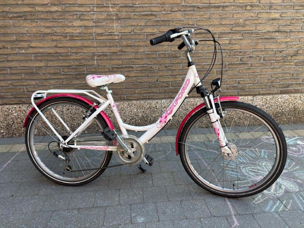 Meisjesfiets 8-12 jaar, Ophalen, 24 inch, Versnellingen, Zo goed als nieuw