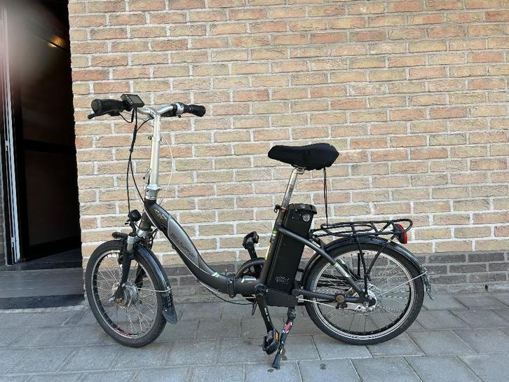E-bike vouwfiets, Fietsen en Brommers, Elektrische fietsen, Gebruikt, Ophalen