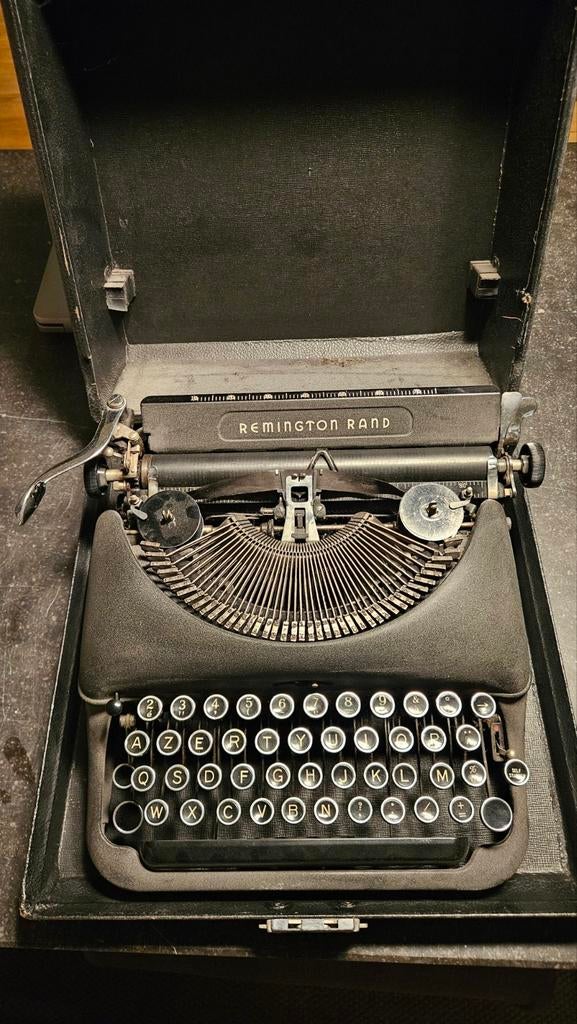 Remington Rand, werkt nog perfect. In kist., Diversen, Typemachines, Ophalen of Verzenden