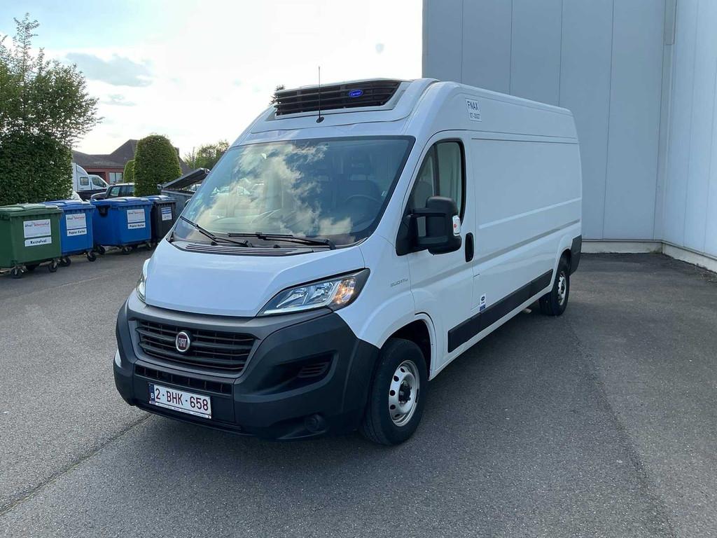 2021 Fiat Ducato L3H2 2.3MJET Koelwagen bedrijfswagen, Auto's, Gebruikt, Euro 6, Bedrijf, Handgeschakeld