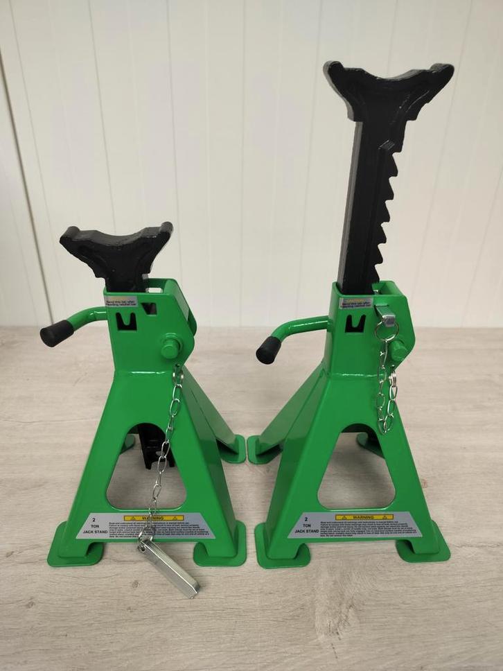Metallo assteunen 2 stuks in set , 2 ton . Nieuw!!!, Auto diversen, Krikken, Nieuw, Garagekrik, Manueel, Ophalen of Verzenden
